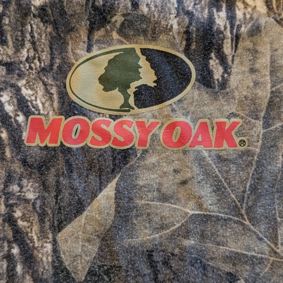 🍁2/$7🍁MOSSY OAK Camouflage and Orange Onesie - Picture 2 of 3